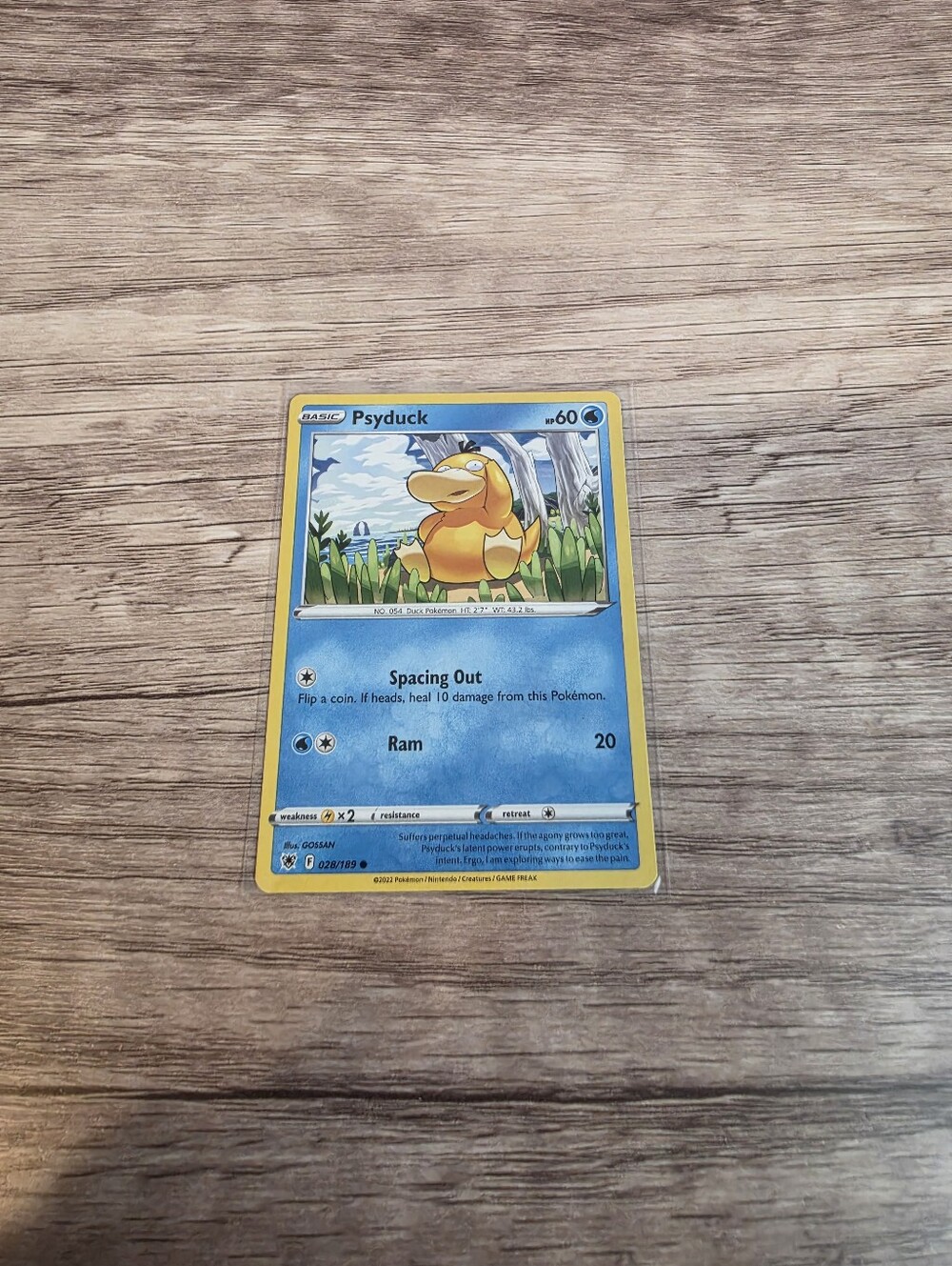 💫BUY 5 FOR $26 Pokemon Psyduck Card